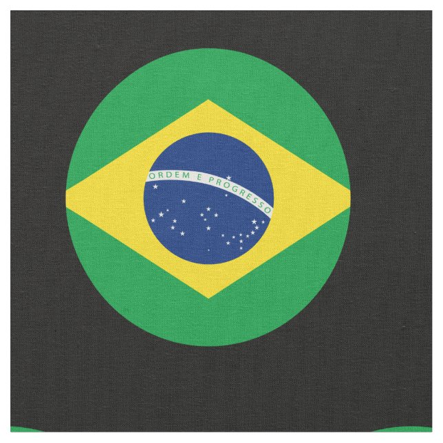 Brasilien Tyg (Närbild)