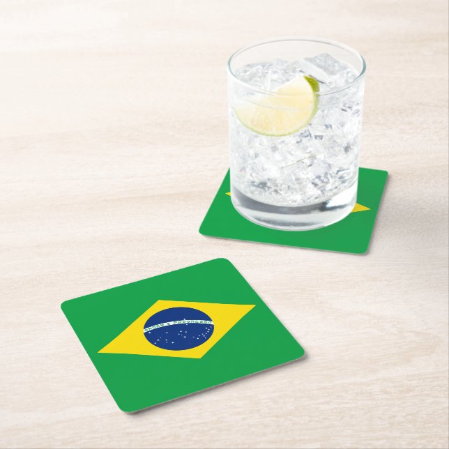 Brasilien Underlägg Papper Kvadrat (Insitu)