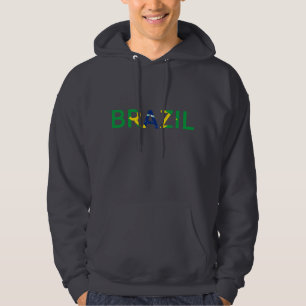 Brasilien undertecknar tröjan sweatshirt