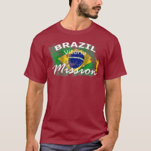 Brasilien Vitoria Mormon LDS Uppdrag missionär T Shirt