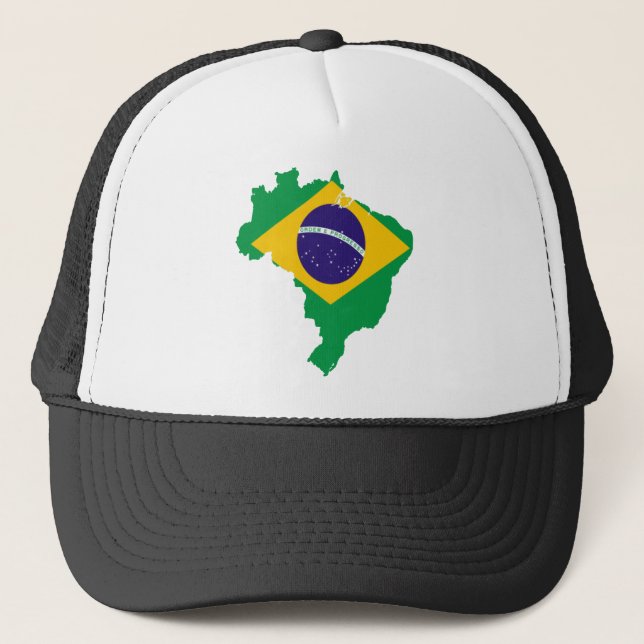 Brasilien vm 2010 truckerkeps (Framsida)