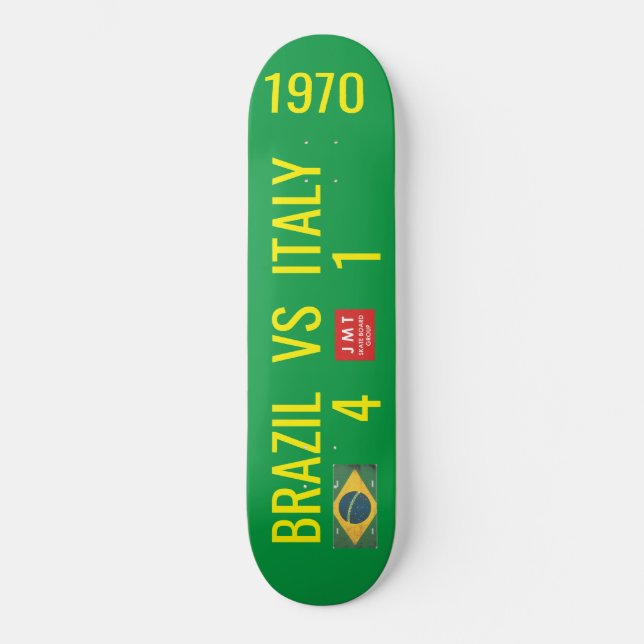 BRASILIEN VS-ITALIEN Skateboard (Framsida)