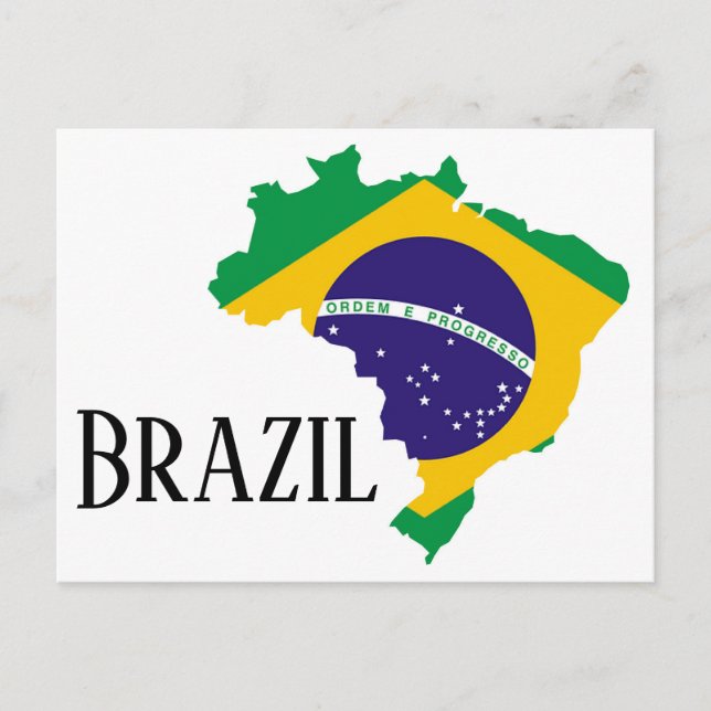 Brasilien Vykort (Framsida)