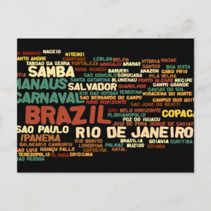 BRASILIEN vykort