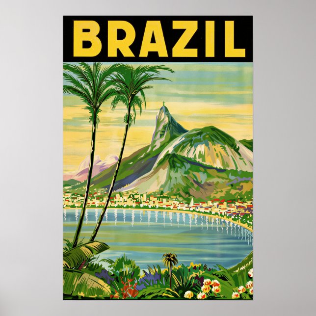 Brasilienaffisch Poster (Framsidan)