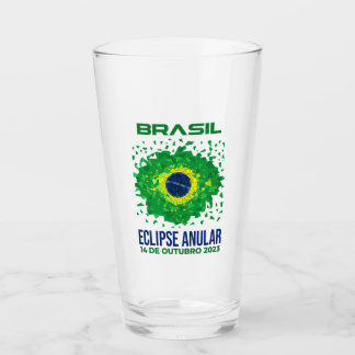 Brasiliens Annular Eclipse Glass Glaskopp