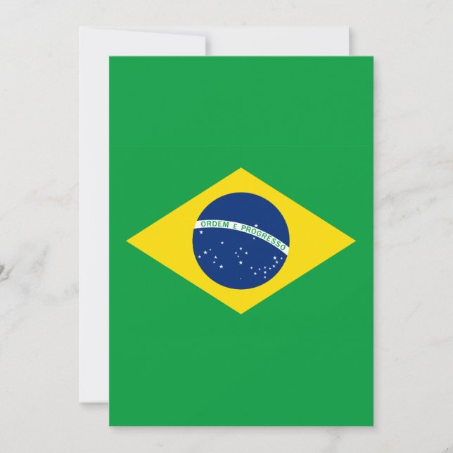 Brasiliens Flagga (Framsida)