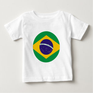 Brasiliens Flagga Circle of the MUSEUM Zazzle Tröja