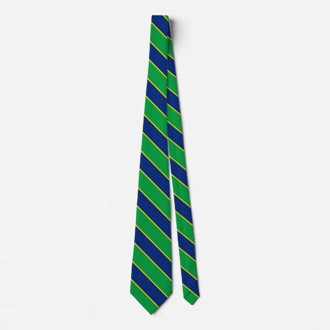 Brasiliens Flagga Elegant Slips (Framsida)