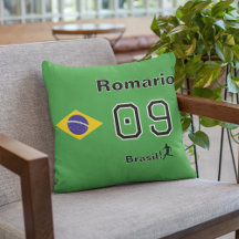 Brasiliens Flagga Personlig Fotbollsfan Hemdekor