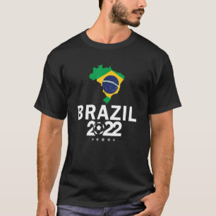 Brasiliens fotboll 2022 för fotboll i fotboll vid  t shirt