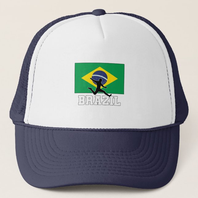 Brasiliens fotbollslag keps (Framsida)