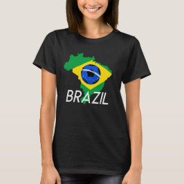 Brasiliens fotbollslag Supporter T T-shirt