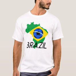 Brasiliens fotbollslag Supporter T T-shirt