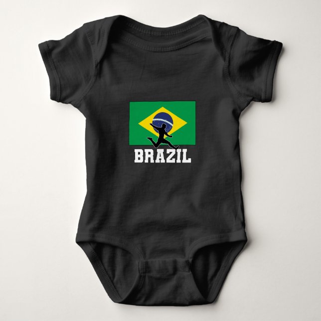 Brasiliens fotbollslag t shirt (Framsida)