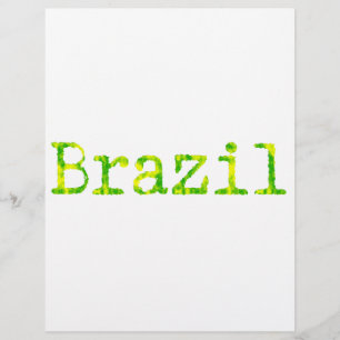 Brasiliens Grönt- och Gult-teckensnitt