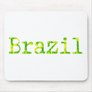Brasiliens Grönt- och Gult-teckensnitt Musmatta