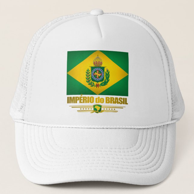 Brasiliens imperium truckerkeps (Framsida)