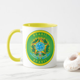 Brasiliens kulturarvssymbol mugg