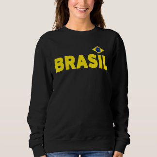 Brasiliens landslag Brasilien fotboll flagga T Shirt