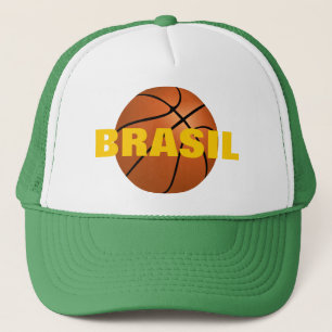 Brasiliens nationella basketgrupp truckerkeps