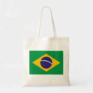 Brasiliens nationella Flagga Tygkasse