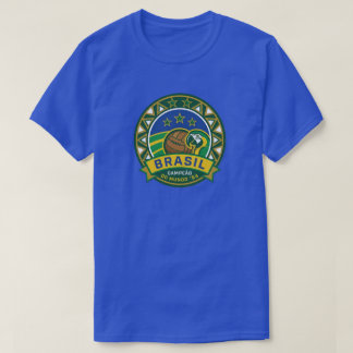 Brasiliens Retro 1994 VM-fotbollströja T Shirt
