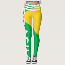 BRASILISKA FLAGGA MED ACD LEGGINGS