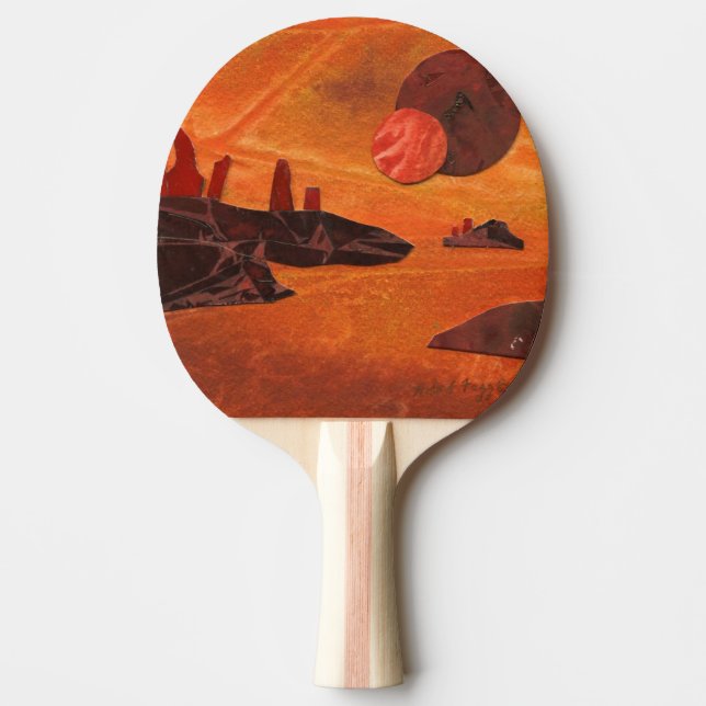 "Brasjön" Ping Pong Paddle Pingisracket (Framsidan)