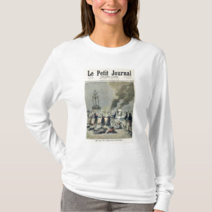 Brasor tände för att fira sommarsolsticen in t-shirt