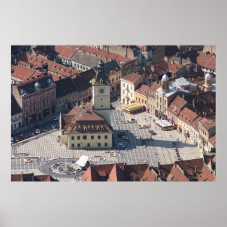 Brasov City Center Poster