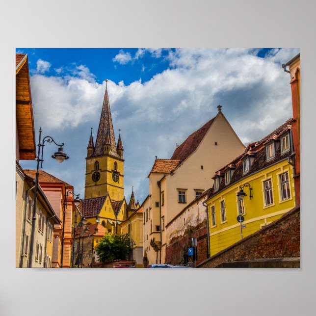 Brasov, Rumänien Poster (Framsidan)