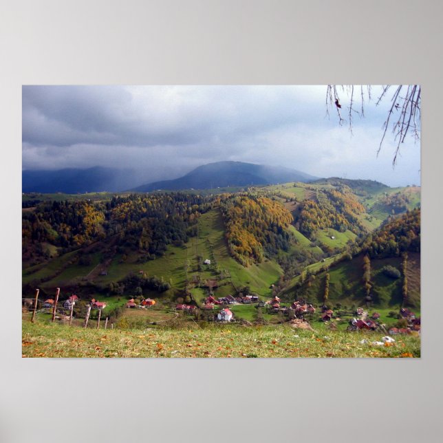 Brasov Rumänien Poster (Framsidan)