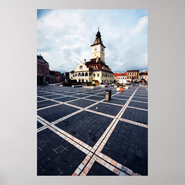 Brasov Rumänien Poster (Framsidan)