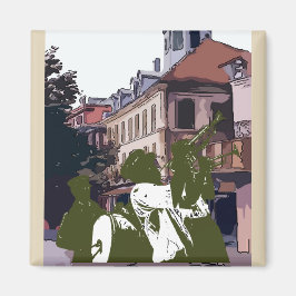 Brass Band i Napoleon House Magnet