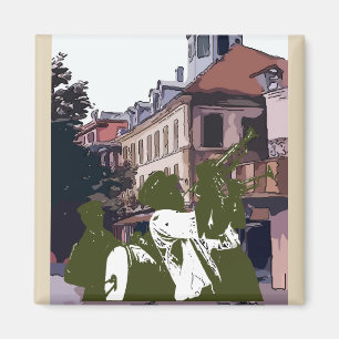 Brass Band i Napoleon House Magnet