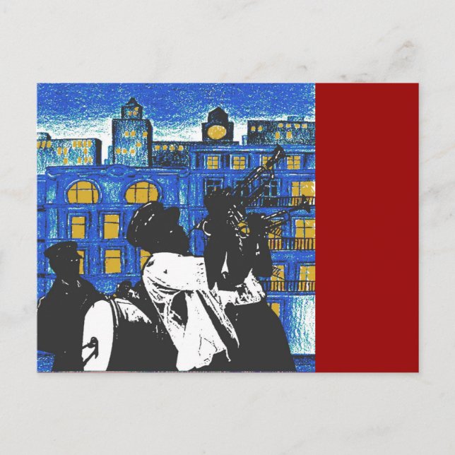 Brass Band, New Orleans Vykort (Framsida)