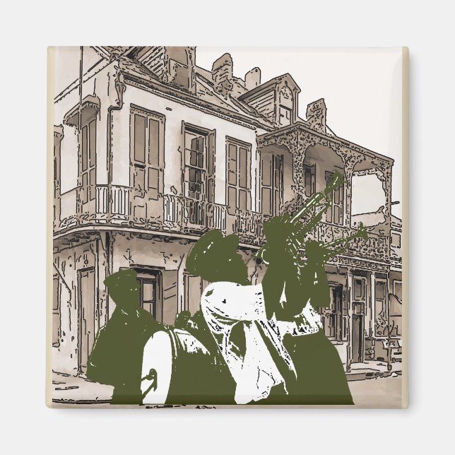 Brass Band vid Desire St. Magnet (Framsidan)