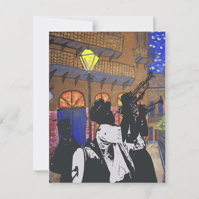 Brass Band vid Pirater Alley (Framsida)