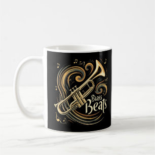 Brass Beats Trumpet Player Groove Kaffemugg