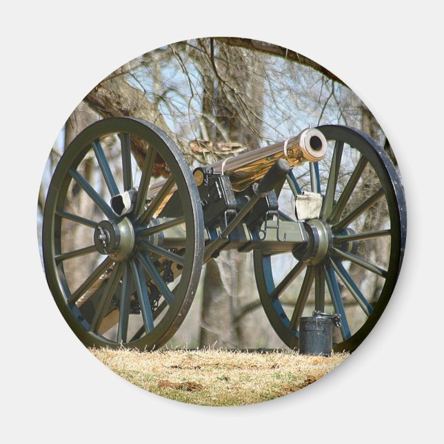 Brass Cannon Magnet (Framsidan)