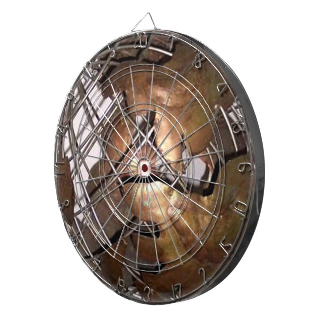 Brass Globe Art Dimensional Piltavla (Högra Framsidan)