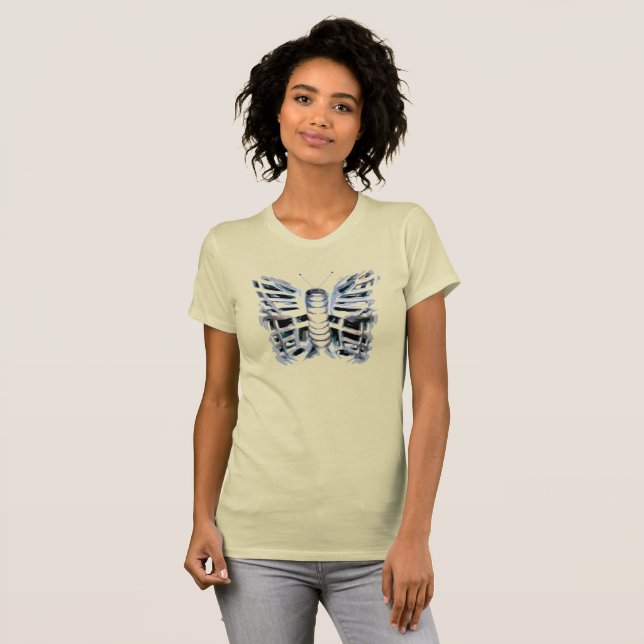 Brass Järn Butterfly T-shirt (Hel framsida)