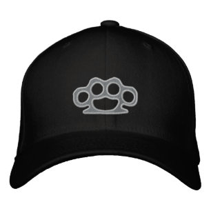 Brass Knuckles Broderad Keps