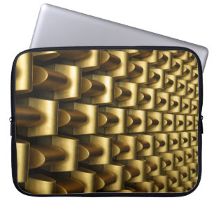 Brass metall ram laptop fodral