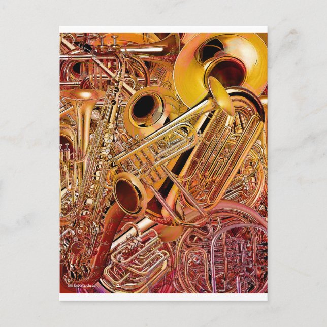 Brass Wall Vykort (Framsida)