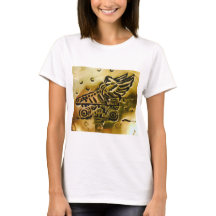 Brass Winged Skate T-Shirt White