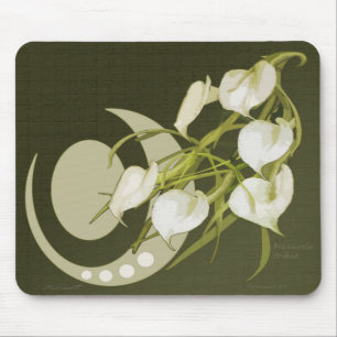 Brassavola Orchid Mousepad Musmatta