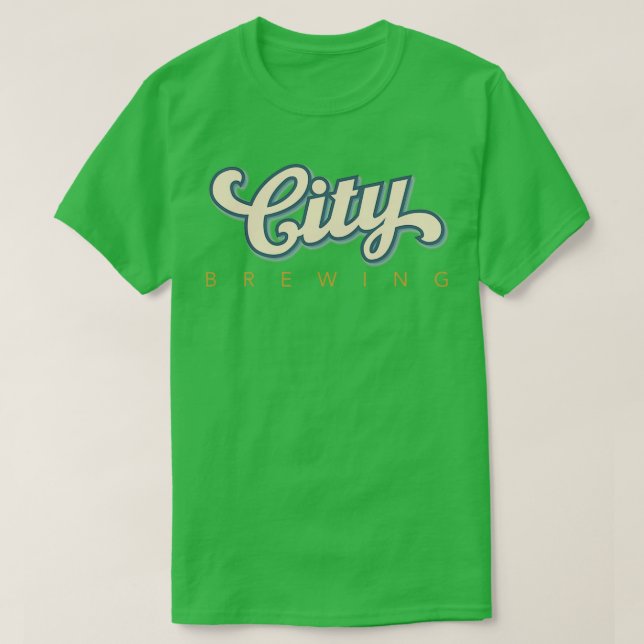 Brasserie de la ville Classique T Shirt (Design framsida)