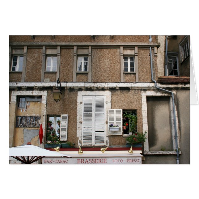 Brasserie Hälsningskort (Framsidan Horizontal)